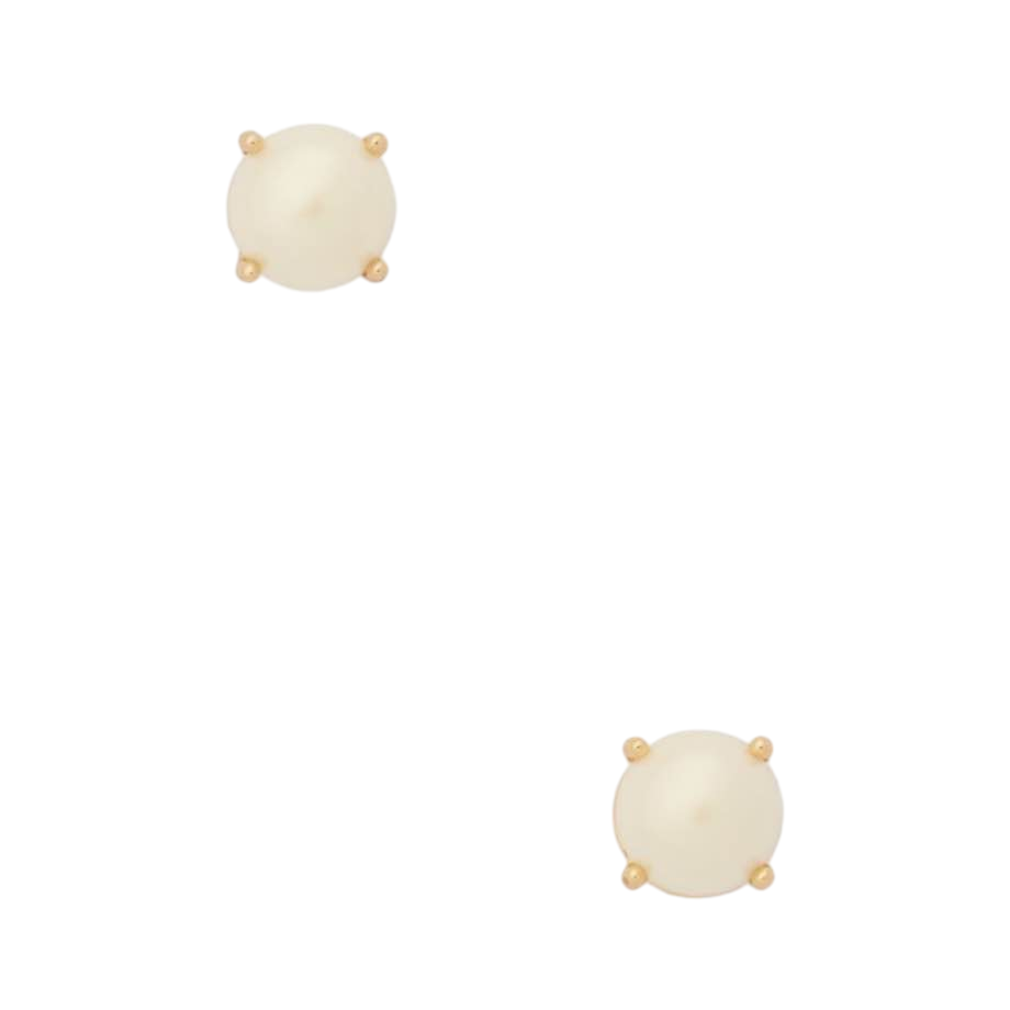 【Kate Spade Outlet】Pearl Gumdrop Studs  米