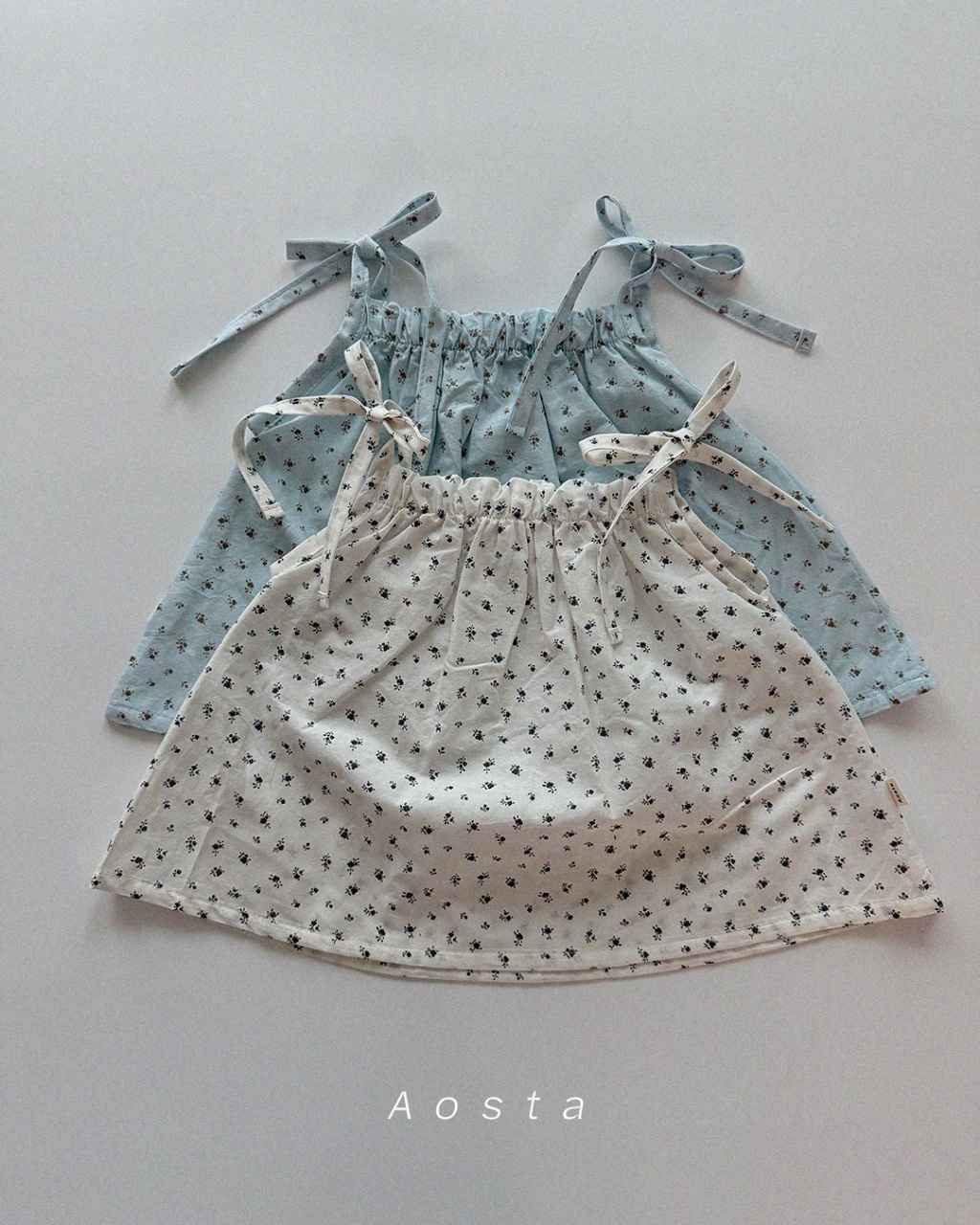 韓國🇰🇷Aosta 娜娜碎花綁帶上衣(S-XXL)