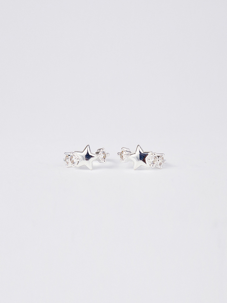 星星小鑽耳環