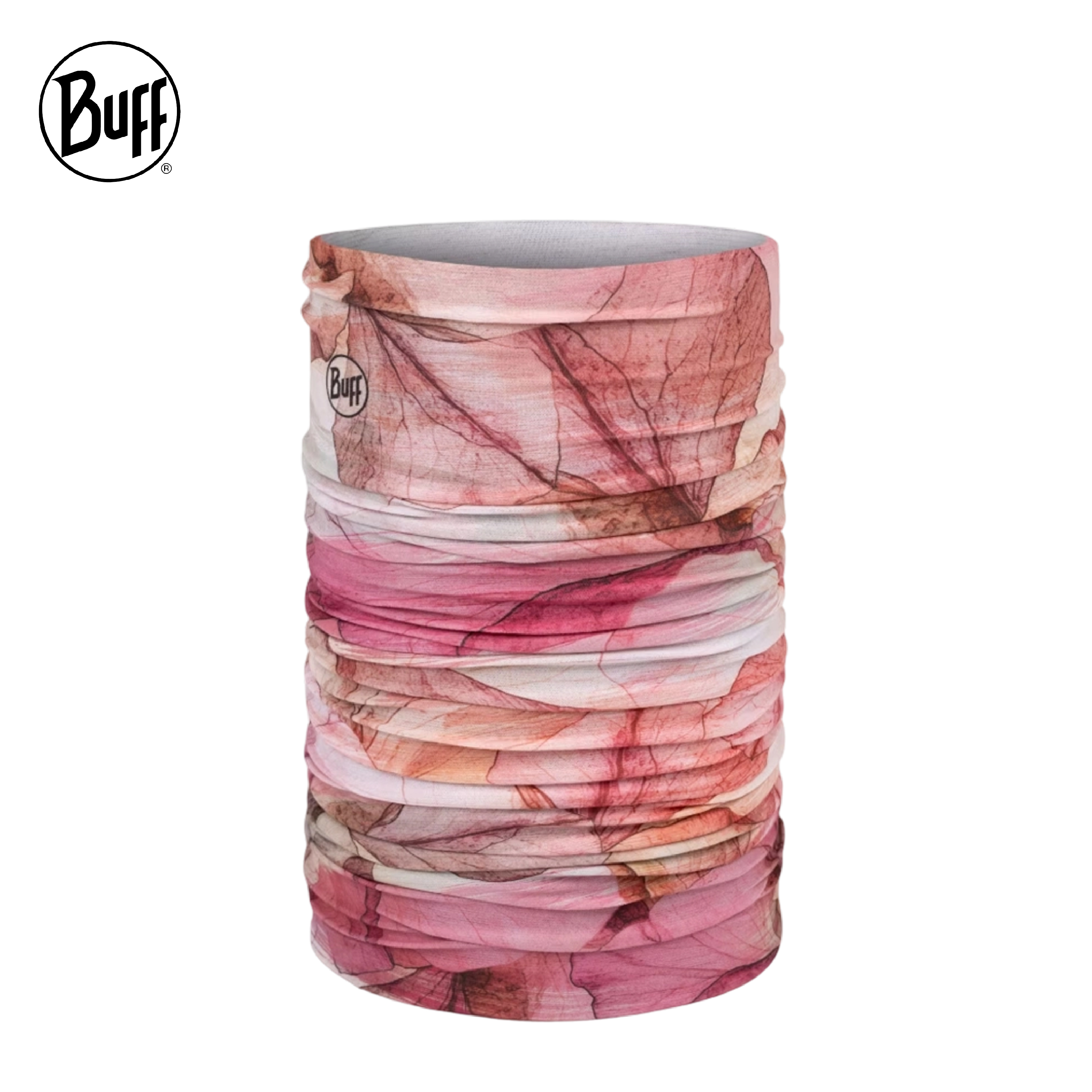BUFF 西班牙 Coolnet抗UV頭巾 (粉色花拓色) 46BF137871