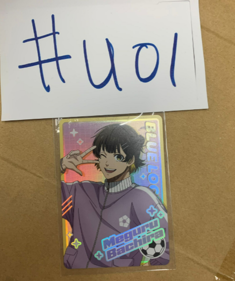 bluelock 蜂樂 小卡 #U01