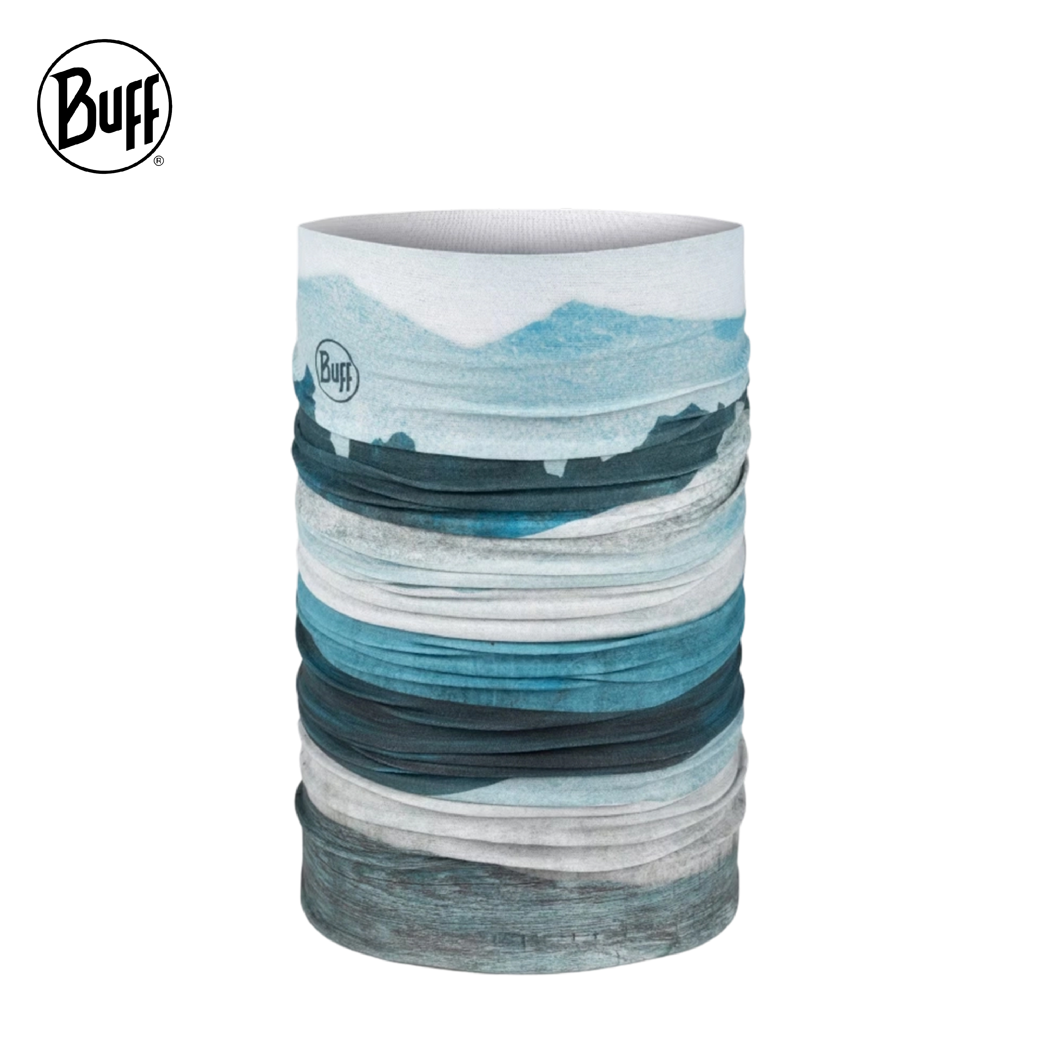 BUFF 西班牙 Coolnet抗UV頭巾 (霧綠山鑾色) 46BF137872