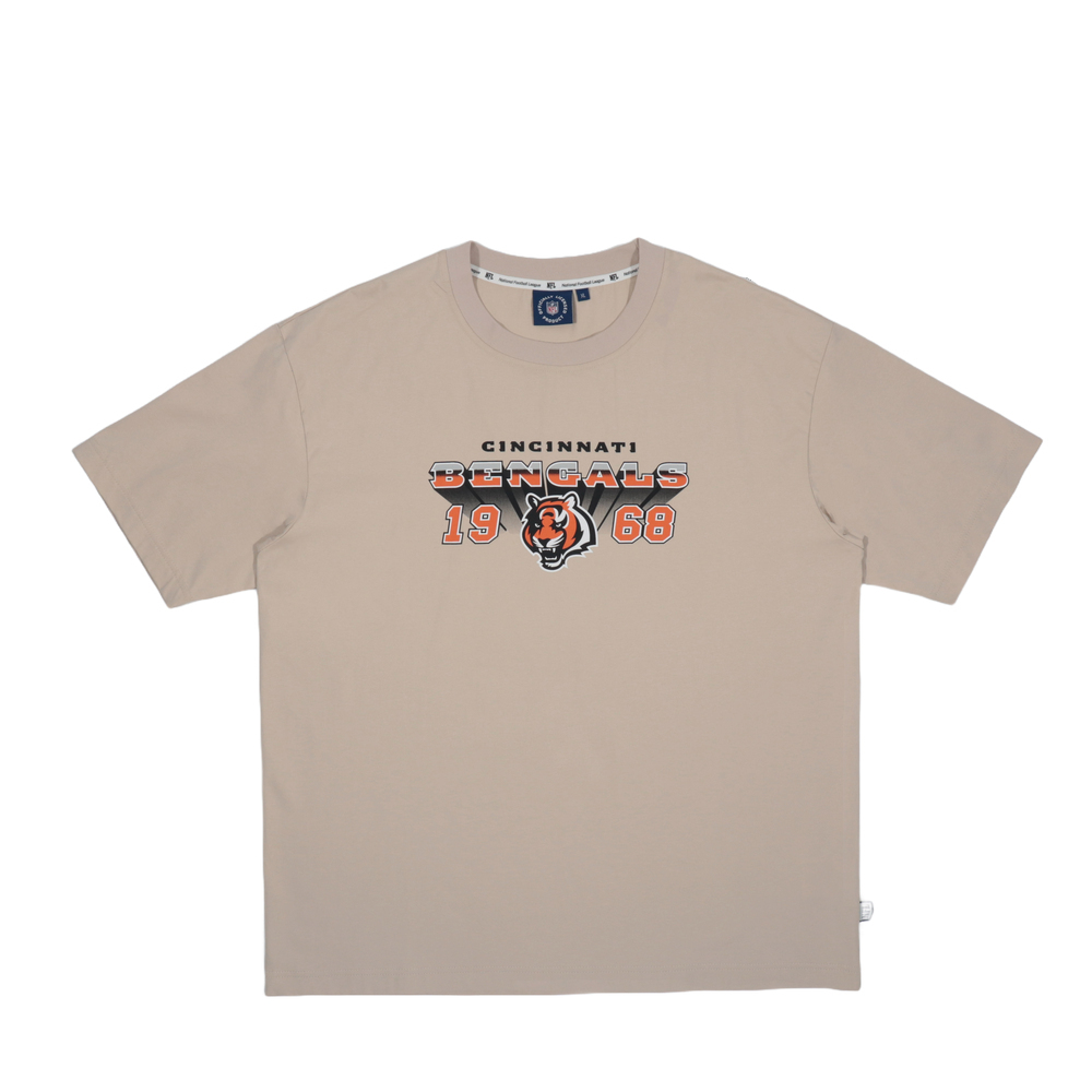 NFL 短T 卡其色 孟加拉虎隊 落肩 印花 短袖 T恤 中性 2525100731