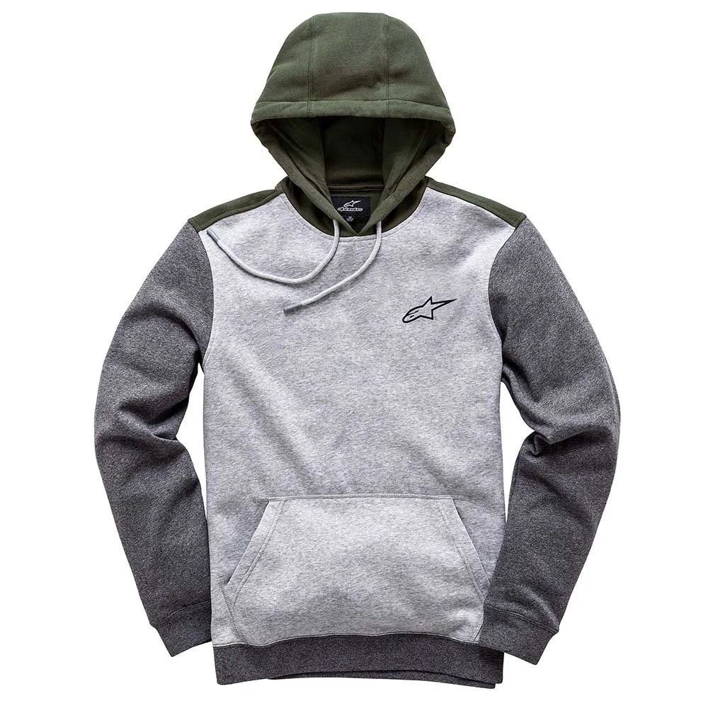 Alpinestars OVERSHOT FLEECE 灰綠 帽T