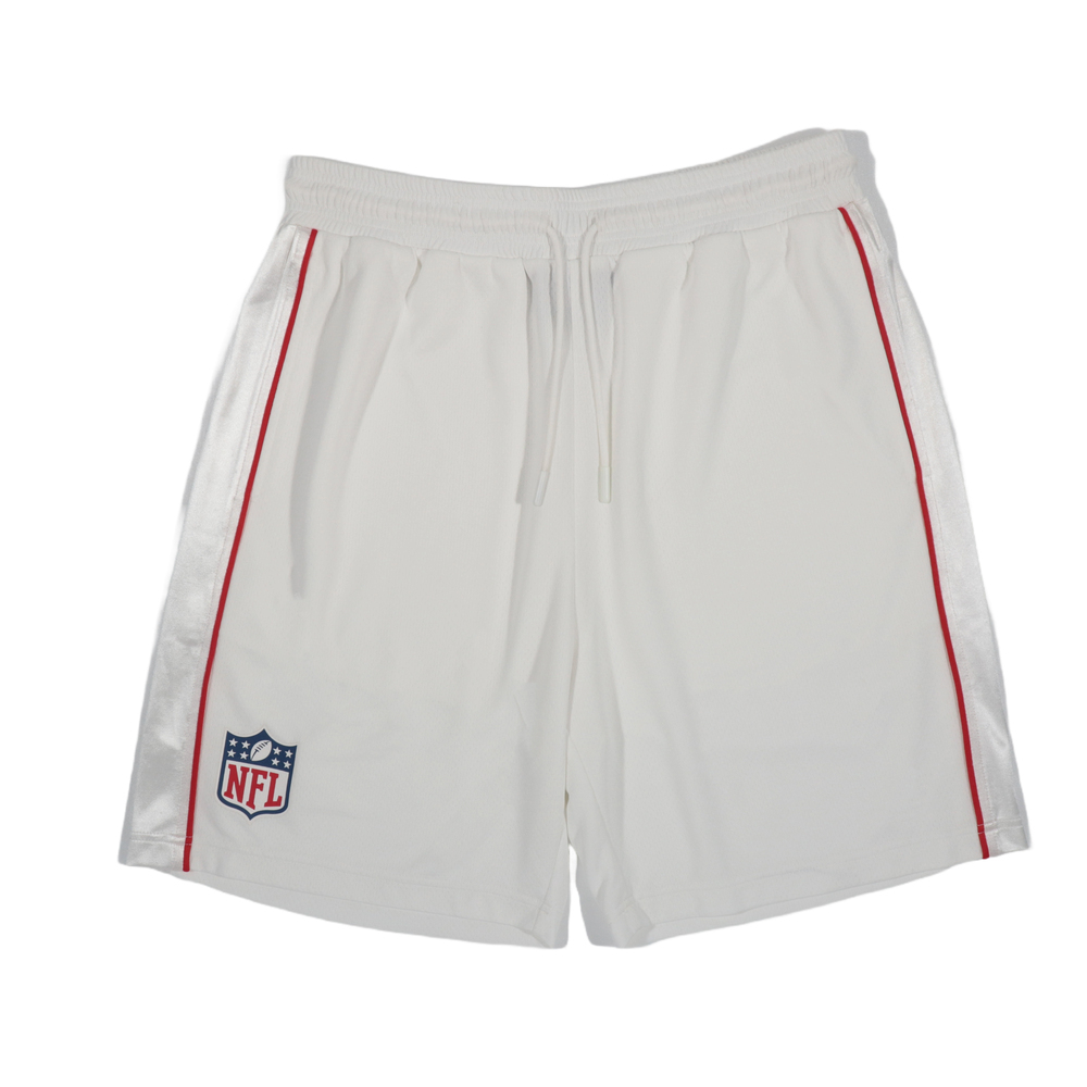 NFL 短褲 白色 透氣網眼 休閒 球褲 中性 2525152100