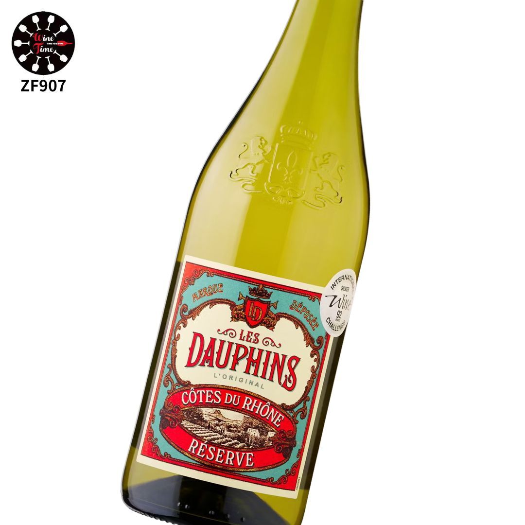 Les Dauphins Organic Cotes du Rhone Blanc 海豚酒莊有機隆河白酒 2023