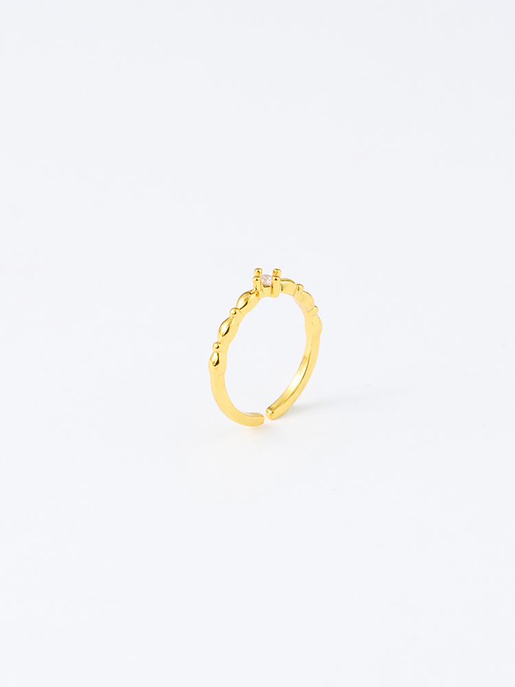 極細百搭小單鑽戒指