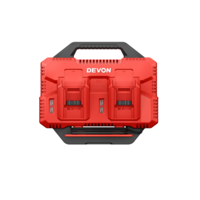 "DEVON" 大有牌20V雙頭紅色閃快速充電座 (2X150W) -[5392-LI]