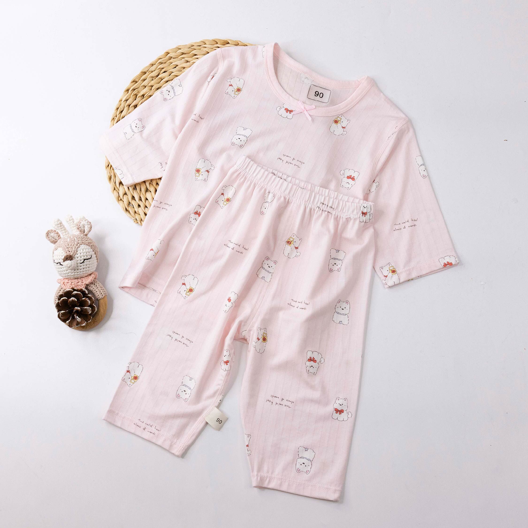 可愛狗狗拍照趣睡衣套裝 (JL6007)