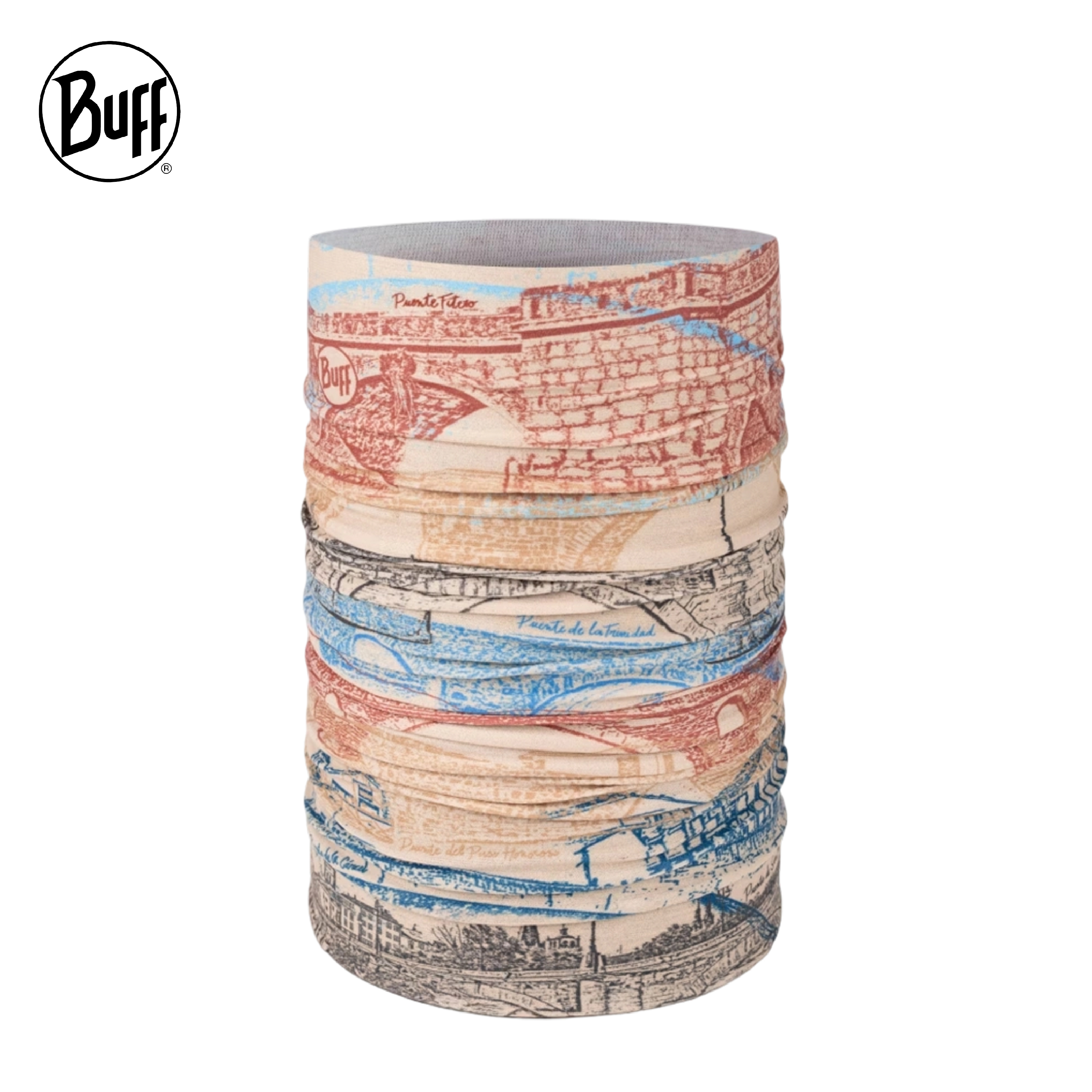 BUFF 西班牙 Coolnet抗UV頭巾 (橋雲之境) 46BF138353