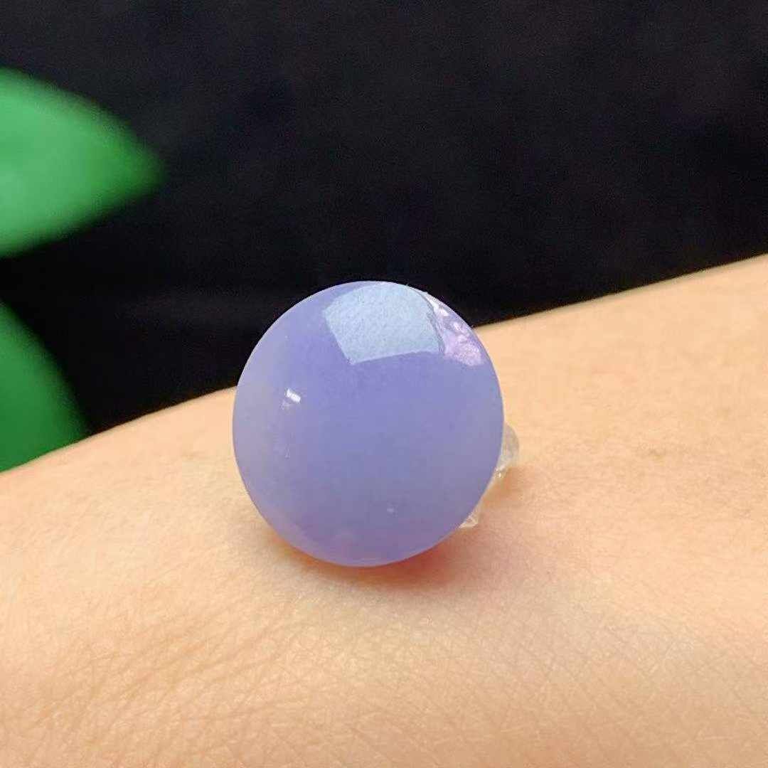 410367 翡翠紫羅蘭蛋面