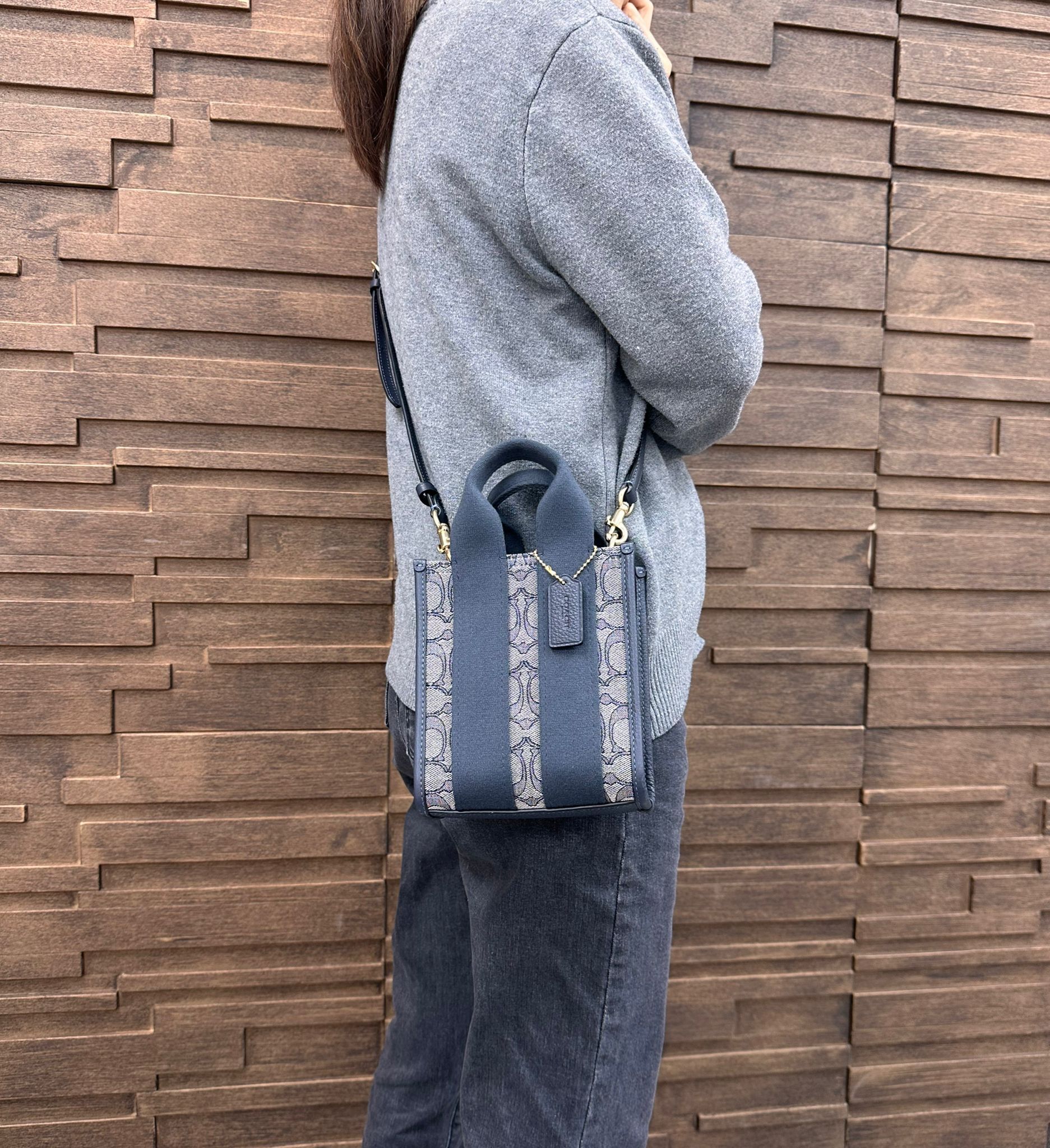 LYS01579 Coach Smith 滿版Mini Tote Bag