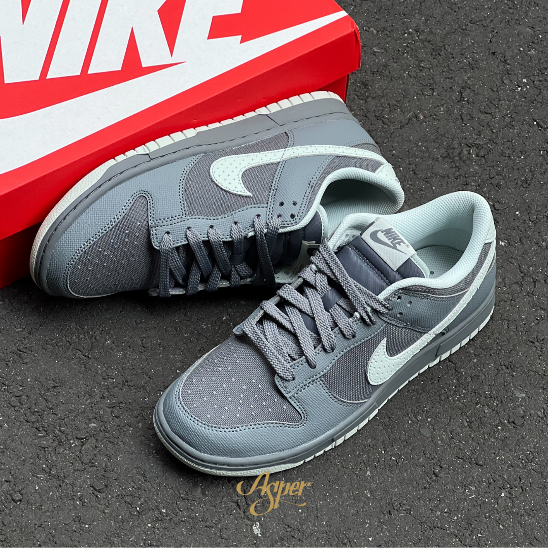 【官網限定】Nike Dunk Low Retro "Cool Grey" 帆布灰綠 男鞋 IH1940-001 IV