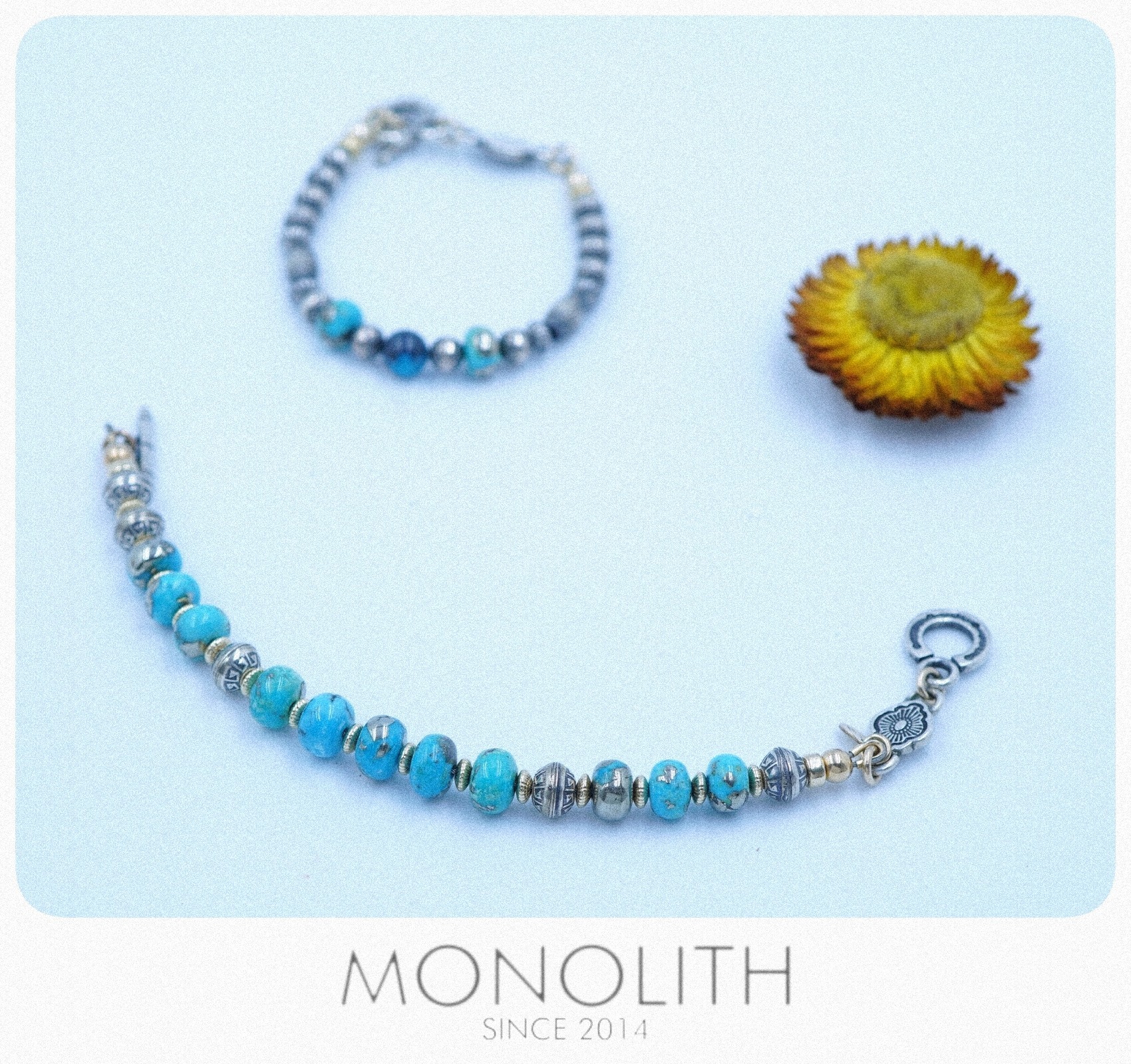 綠松石串珠【手鍊】