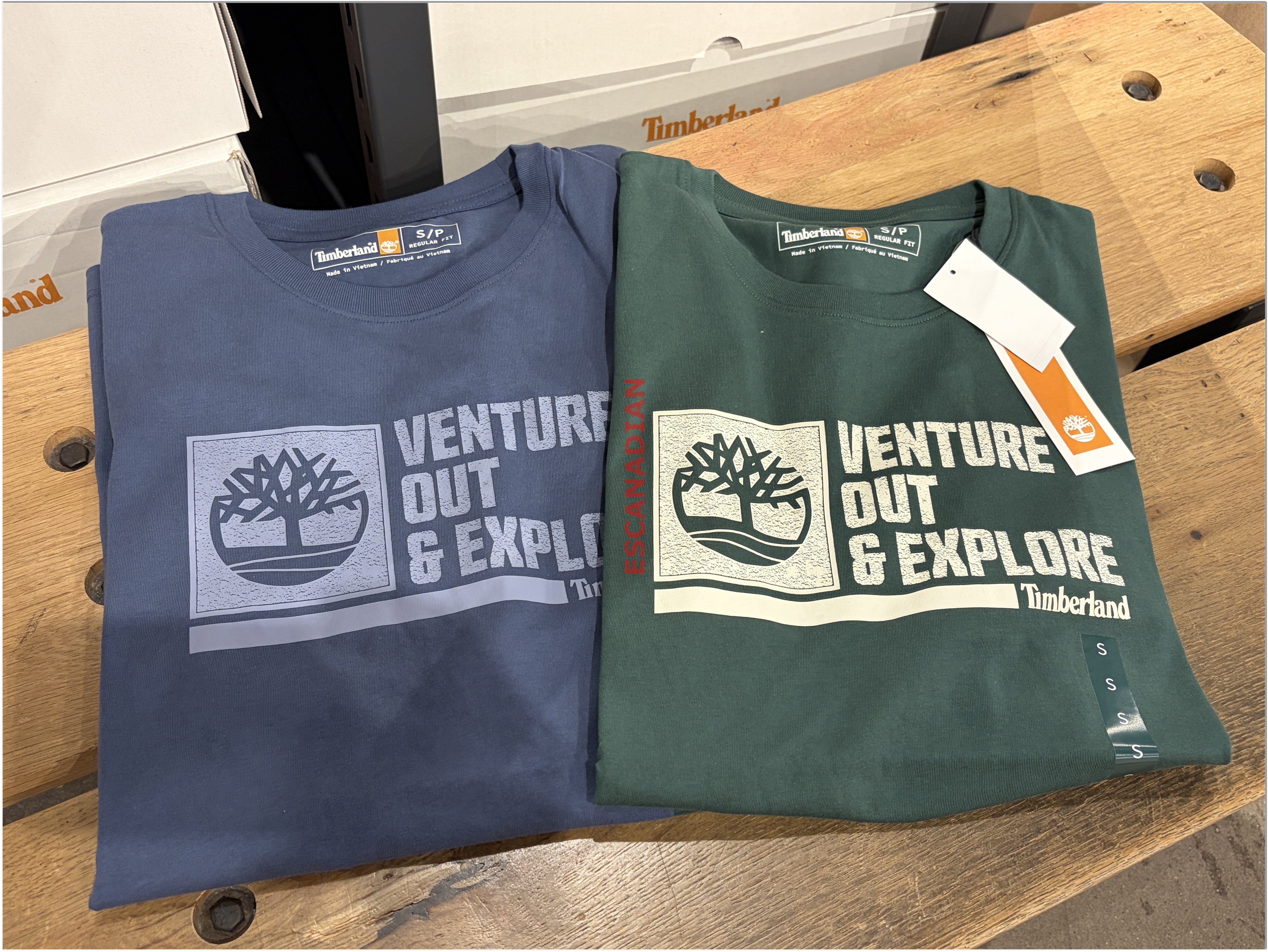 Timberland 大人 造型LOGO 短TEE (2色)