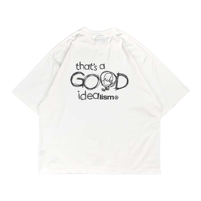 idealism Drew Tee 手稿 短袖 白色 ID-02 [台灣現貨]