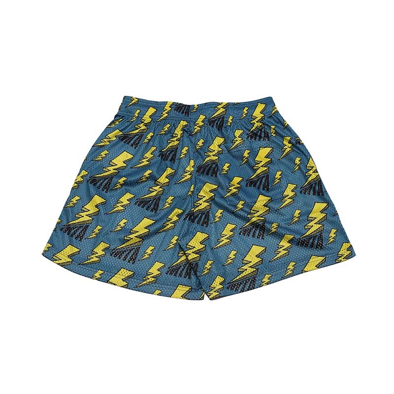 MTA Full Thunder Mesh Short 滿版閃電 網布 短褲 藍色 MTA-07 [台灣現貨]