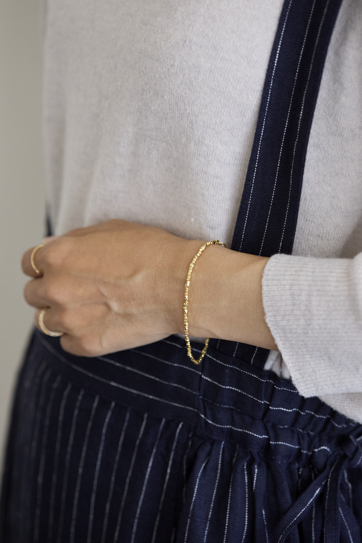 fog linen work - Asraar黃銅手環