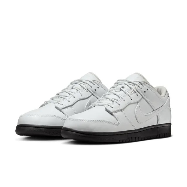 -(C3b)-NIKE DUNK LOW RETRO PREMIUM OFF WHITE 全皮革質 全白-IQ3342 100