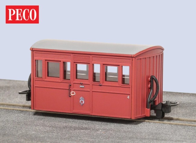 Peco GR-558B OO-9 Bug Box Coach 1970s/80s Livery, No.4