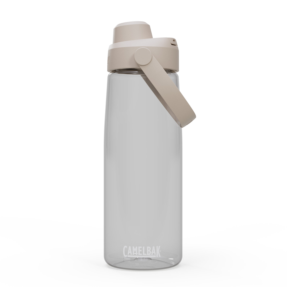 CamelBak 美國 Chug彈蓋運動水瓶 750ml (晶透白) 52CB292610