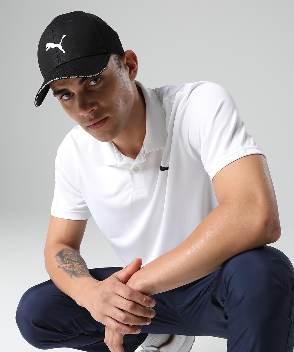 PUMA 帽子 VISOR 黑 串標 棒球帽 老帽 02282401