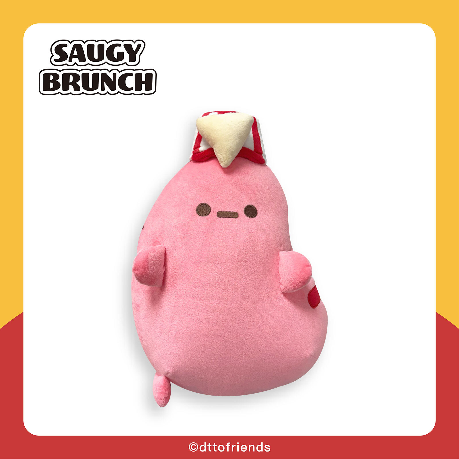 dtto friends-saugy brunch系列-絨毛娃娃(40cm)-Saugy
