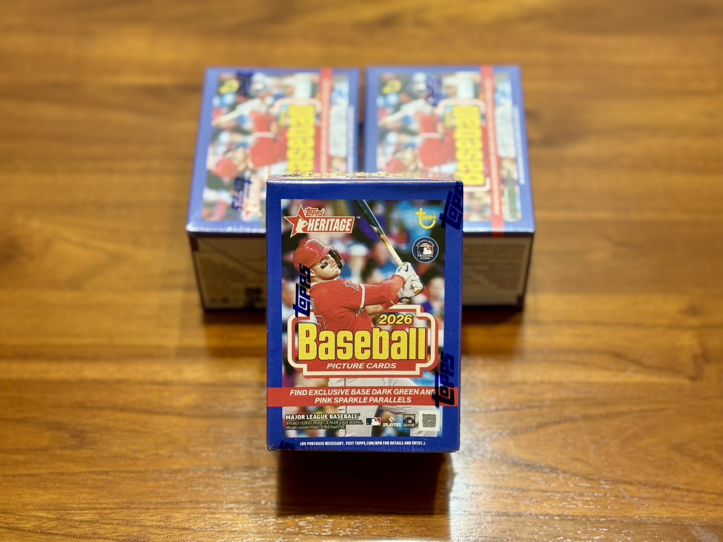 Topps 2026 Heritage Baseball Value Box 球員卡 卡盒