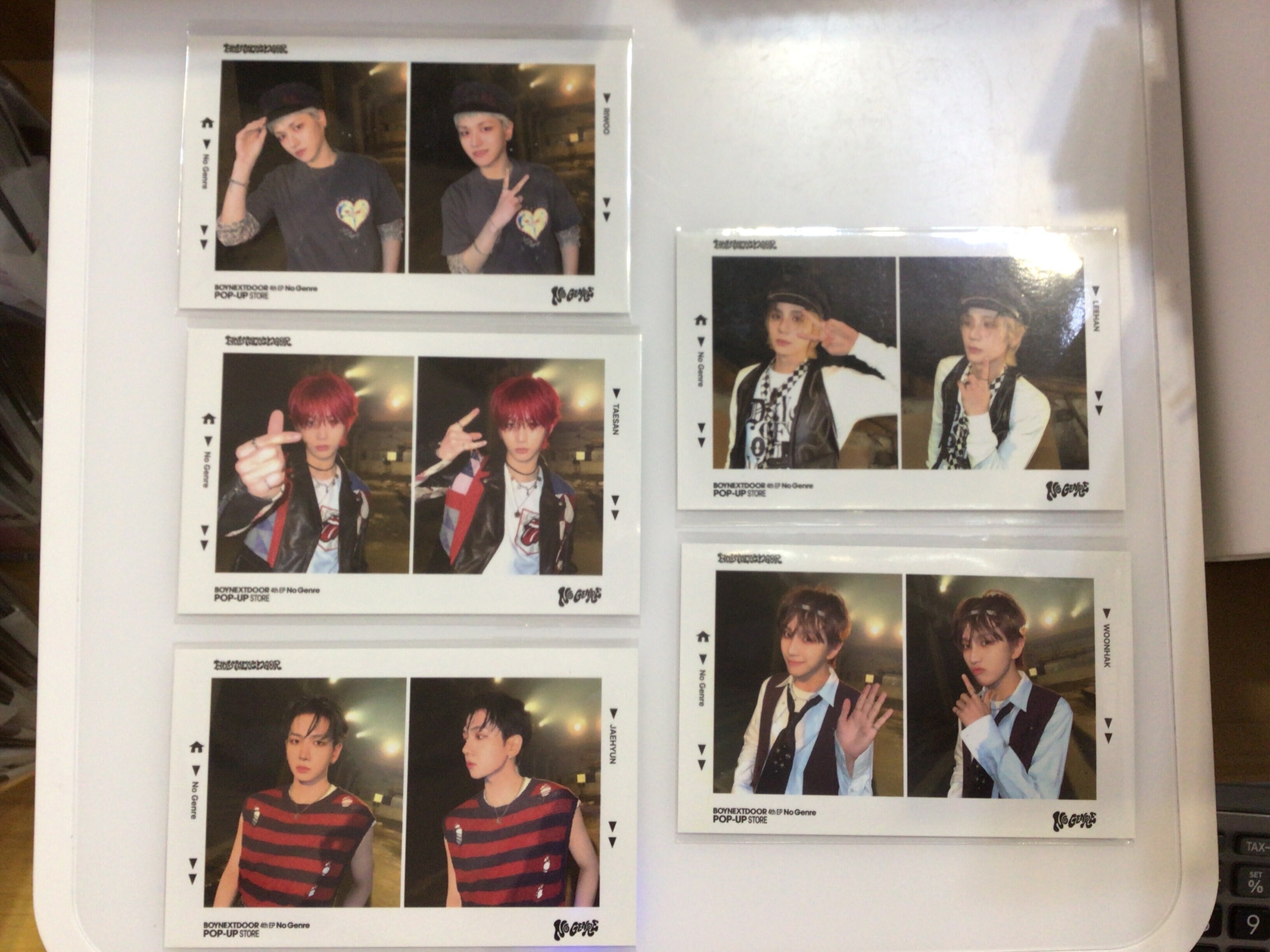 Boynextdoor Popup No Genre 滿額卡