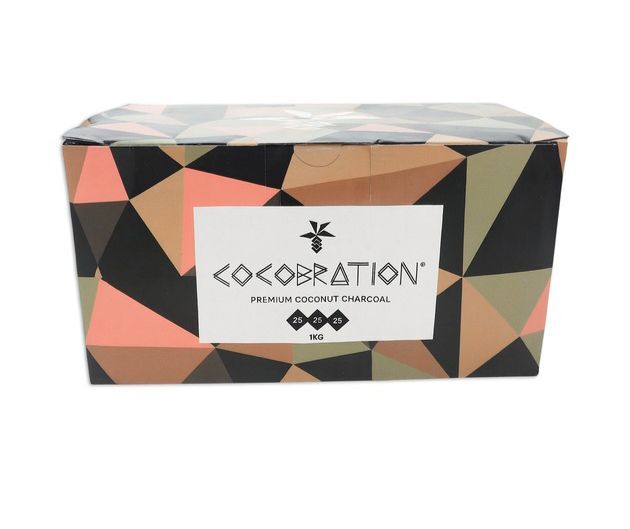 Cocobration Premium Charcoal 25mm