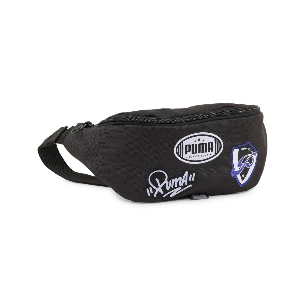 PUMA 腰包 PATCH 黑 電繡 徽章 隨身小包 包包 09080401