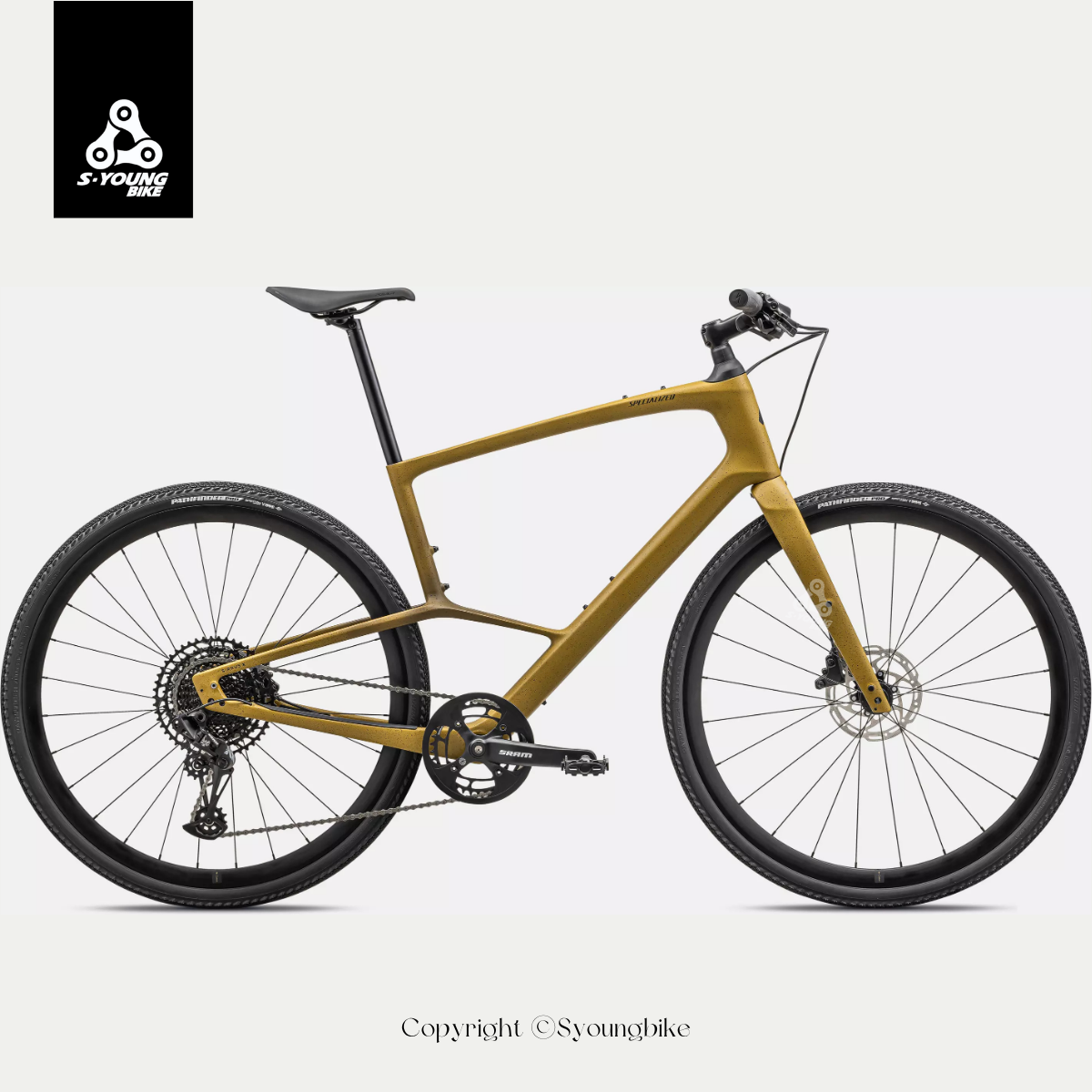 【Specialized】Sirrus X 5.0 城市車成車 / 金色