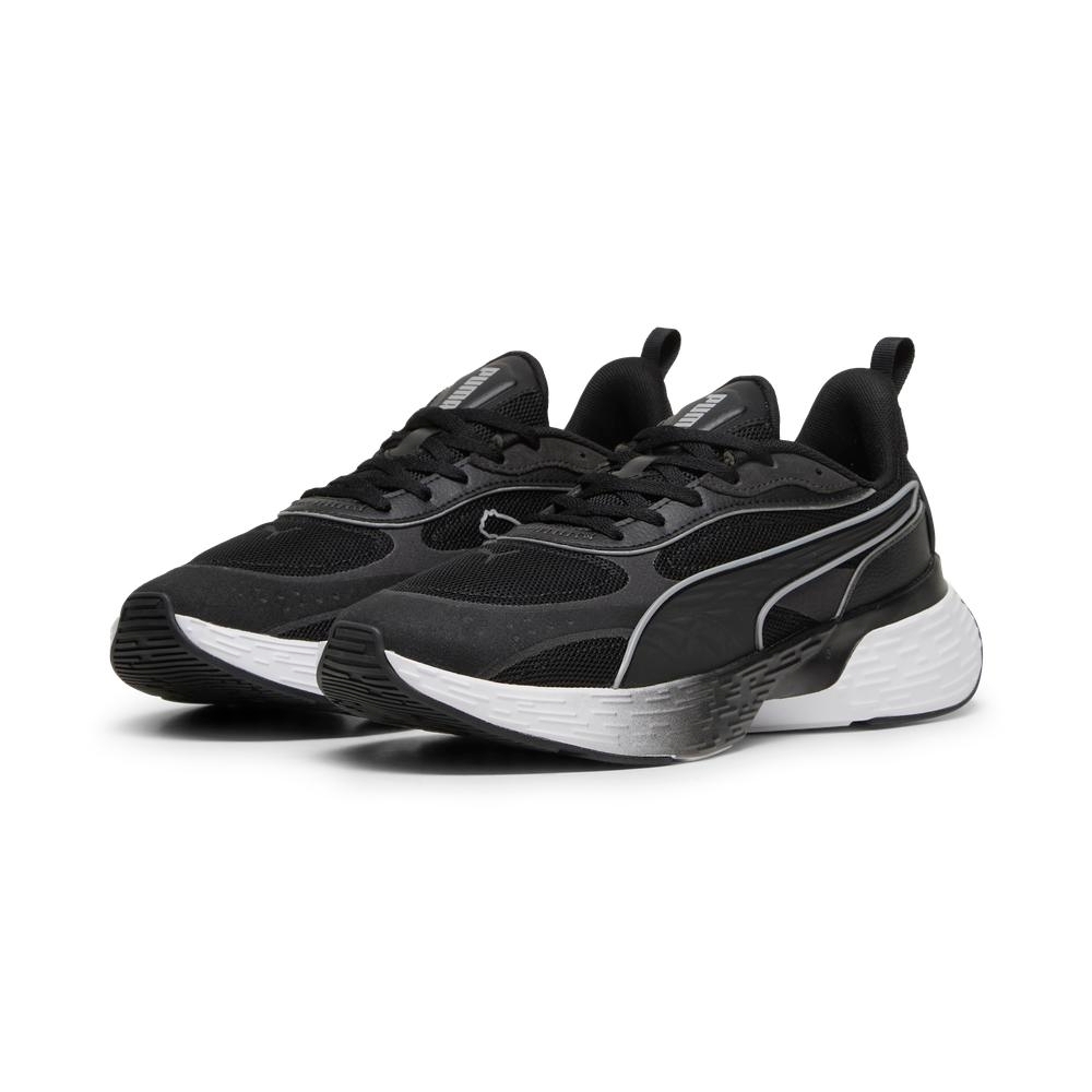 PUMA 慢跑鞋 SOFTRIDE SWAY CHASE 黑白 運動鞋 女 31012501