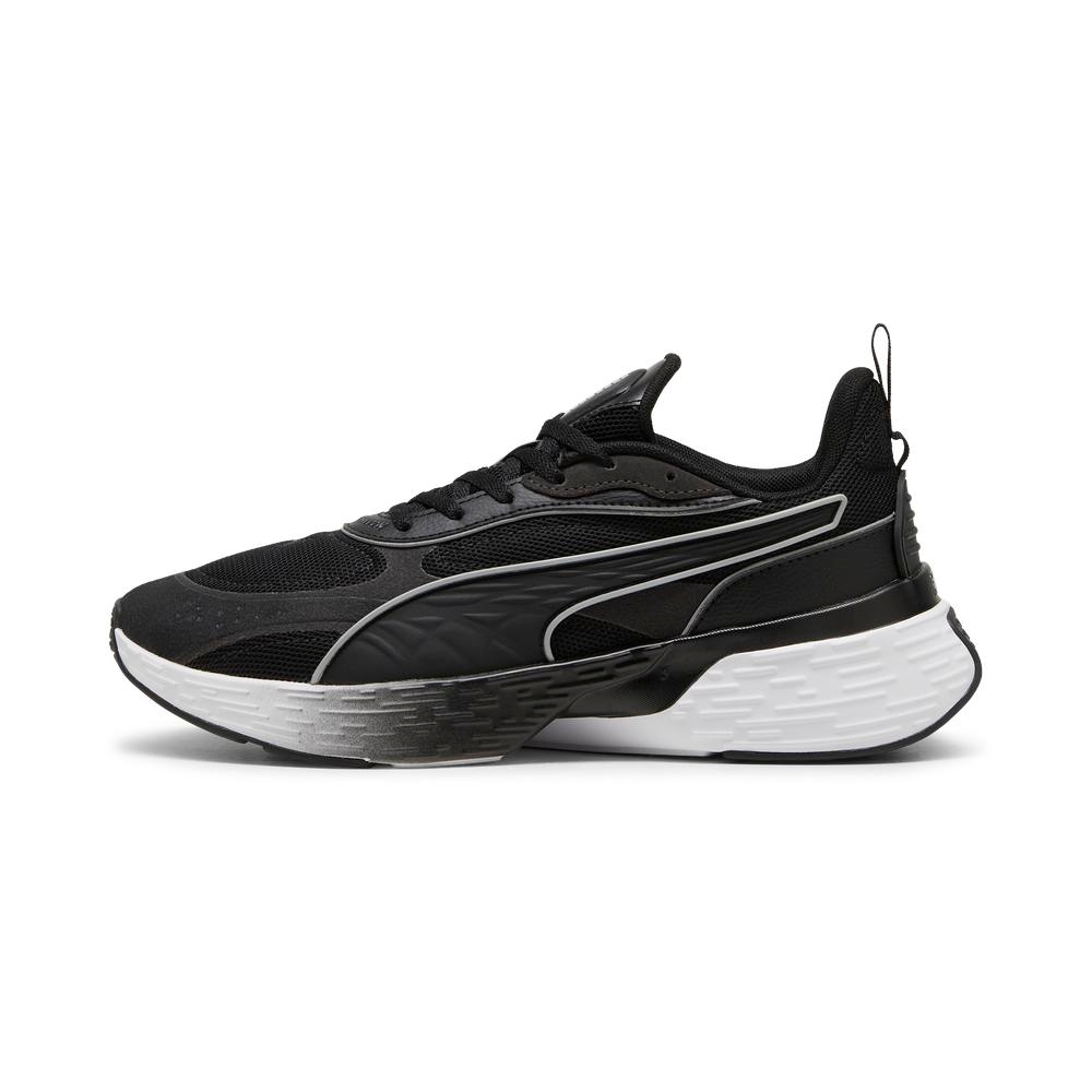 PUMA 慢跑鞋 SOFTRIDE SWAY CHASE 黑白 運動鞋 女 31012501