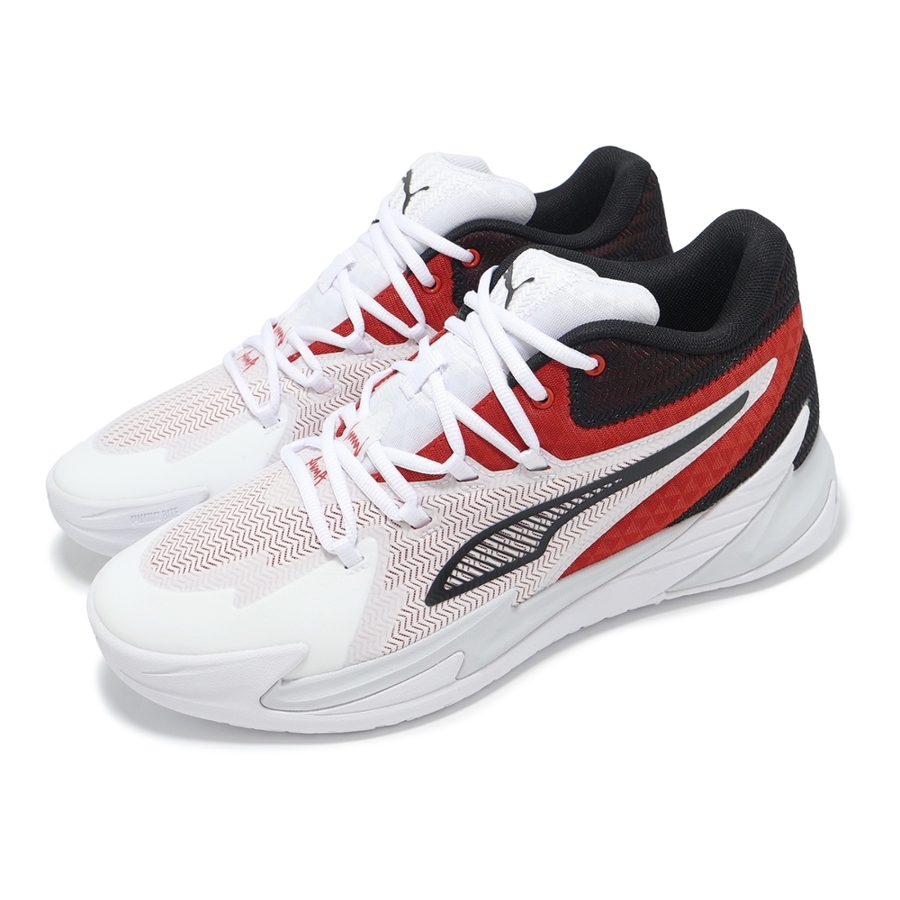 PUMA 籃球鞋 DAGGER 白黑紅 入門款 訓練 男 31135302