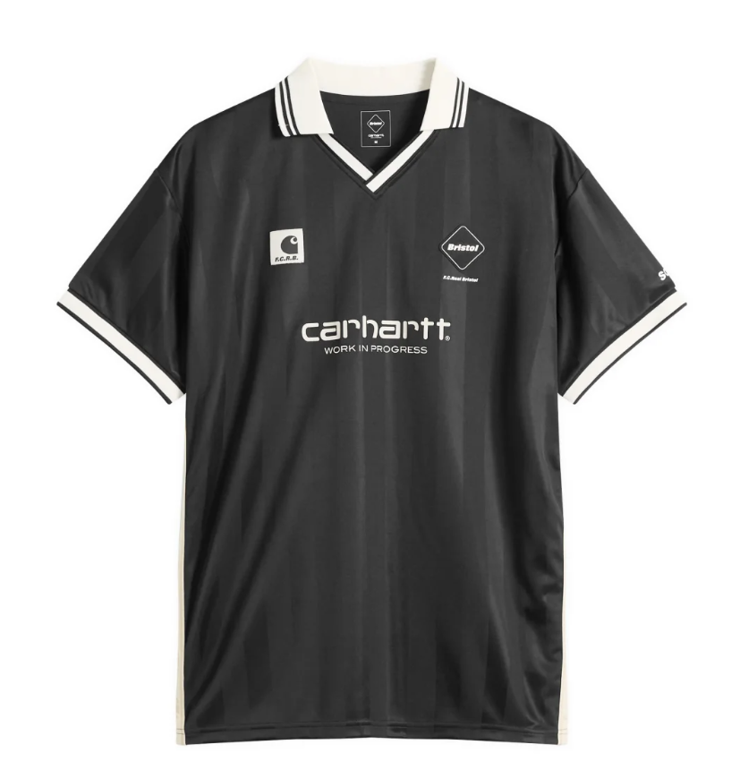 Carhartt WIP x FCRB Game Shirt- Black