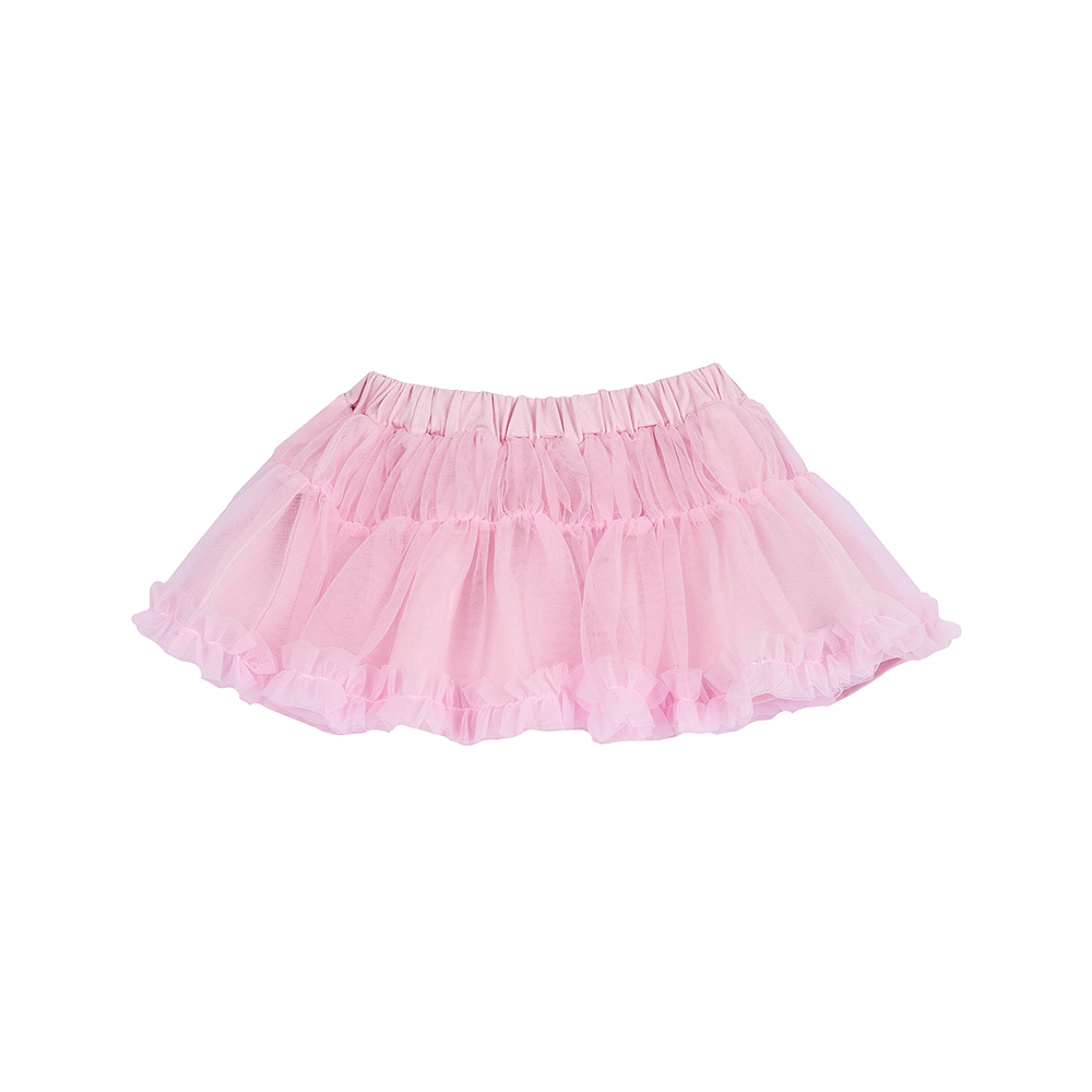 蝴蝶花園-網紗澎澎短裙