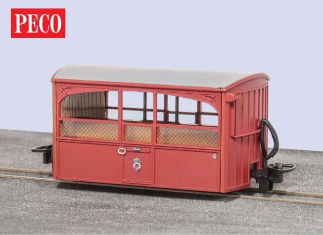 Peco GR-563 OO9規 蟲箱式客車 1970/80年代塗裝 動物園車廂