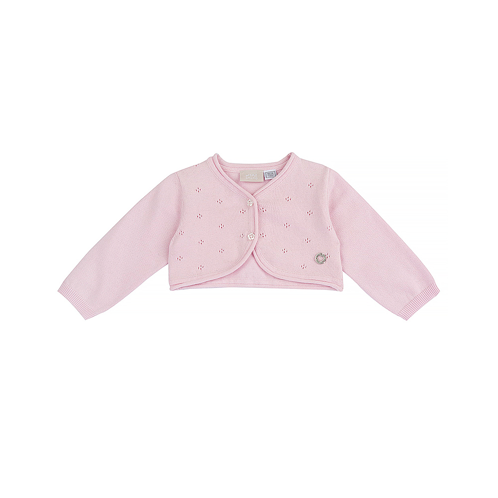 蝴蝶花園-短版針織外套