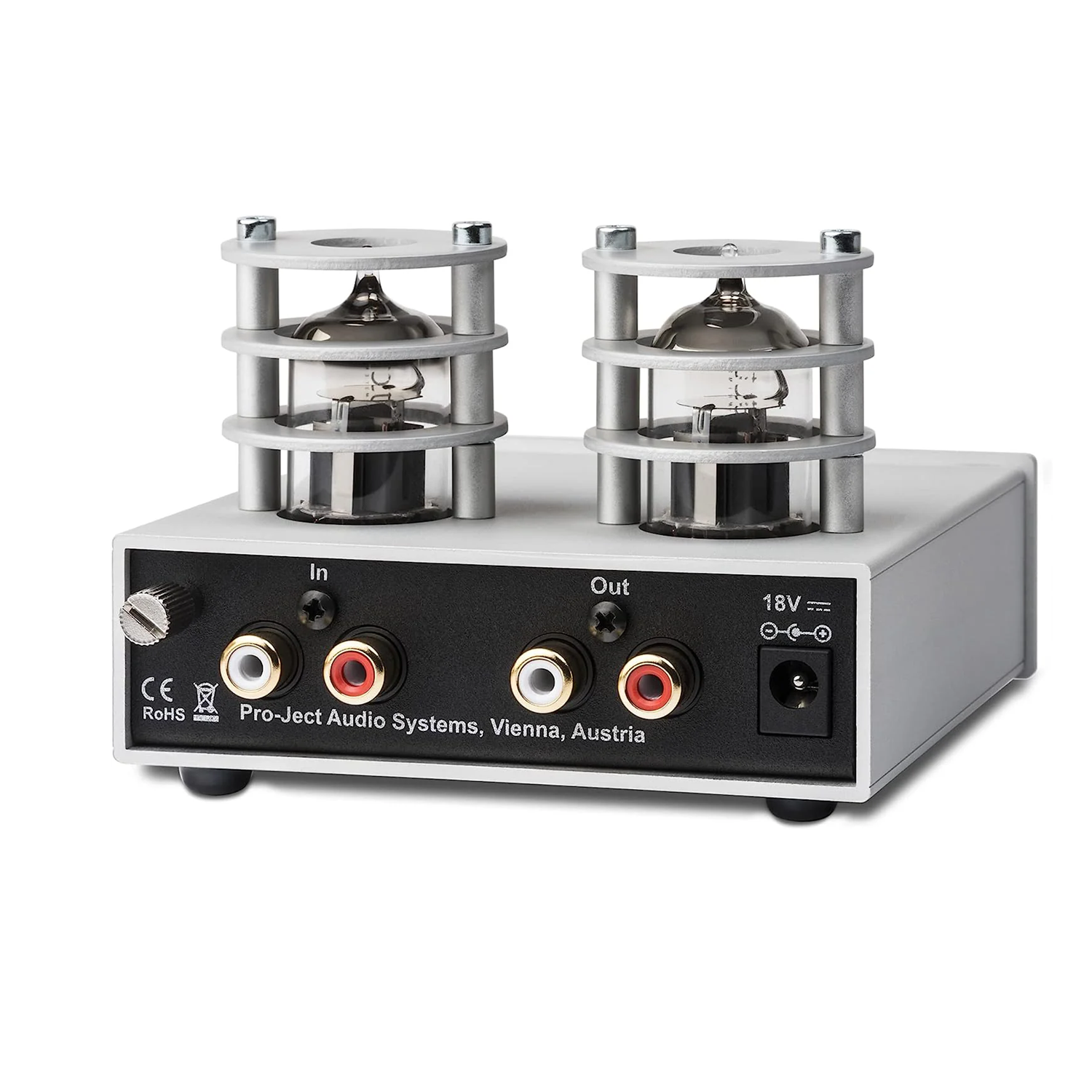 Pro-Ject Tube Box S2 真空管 Phono 前級擴音機 (銀色)