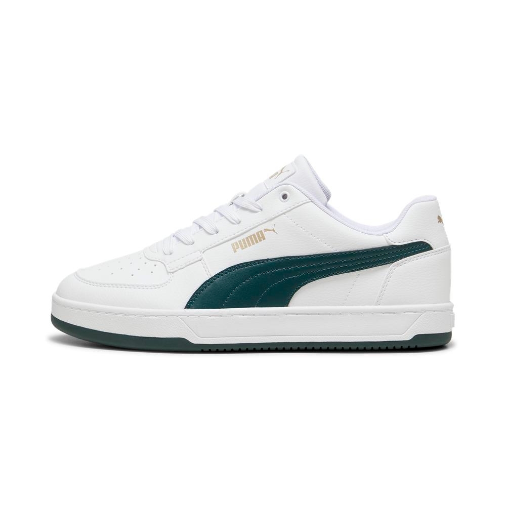 PUMA 休閒鞋 CAVEN 2.0 白綠 皮革 復古 男女 39229035