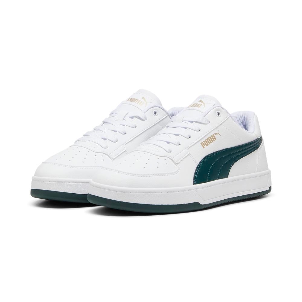 PUMA 休閒鞋 CAVEN 2.0 白綠 皮革 復古 男女 39229035
