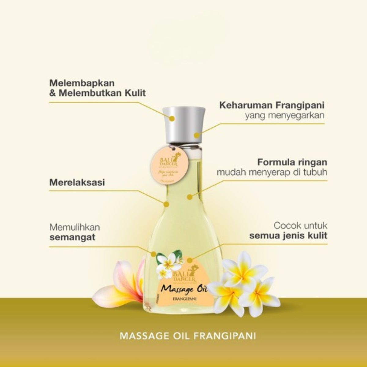 BALI DANCER 印尼按摩油 - 雞蛋花 150 毫升