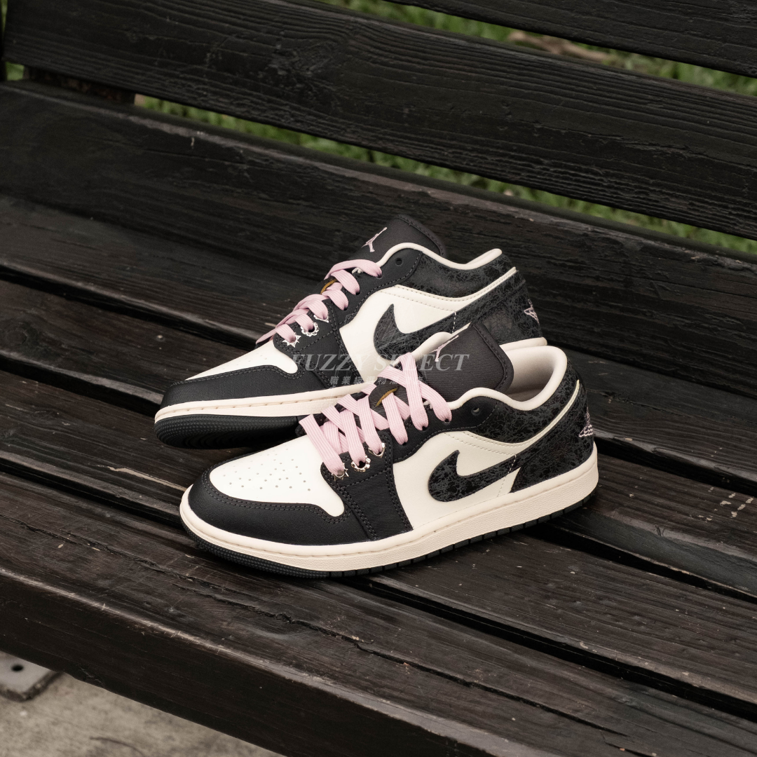 【逢甲 FUZZY】W Air Jordan 1 Low "Iced Carmine" 碳粉 II0595-001