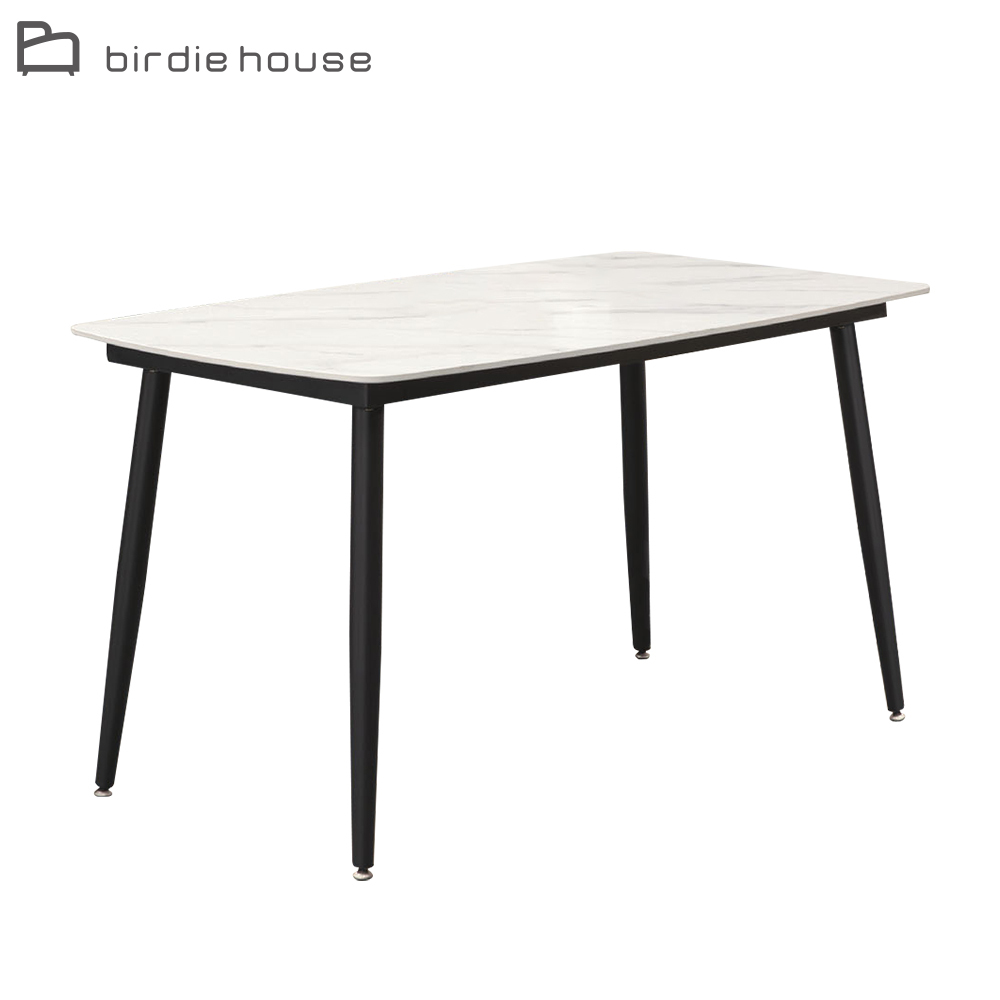 柏蒂家居-喬迪4.7尺白色岩板餐桌/工作桌