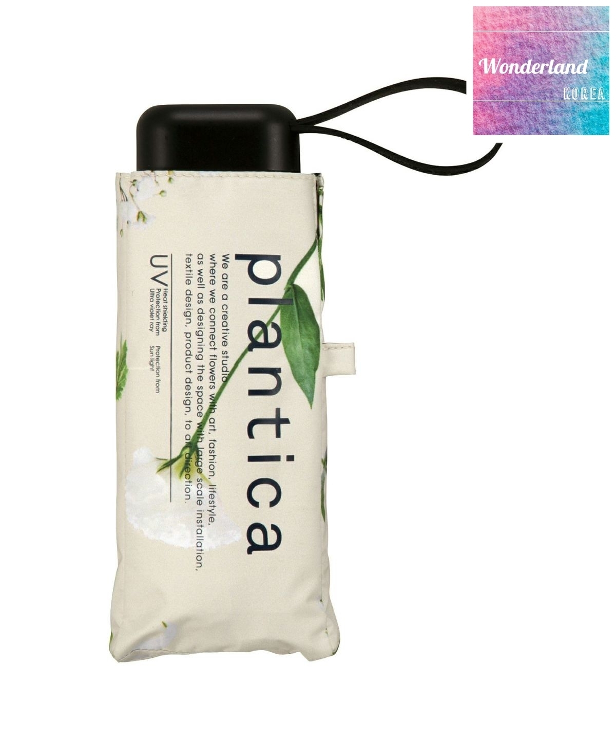 W19 W042219迷你印花藝術摺傘-米綠（200g）