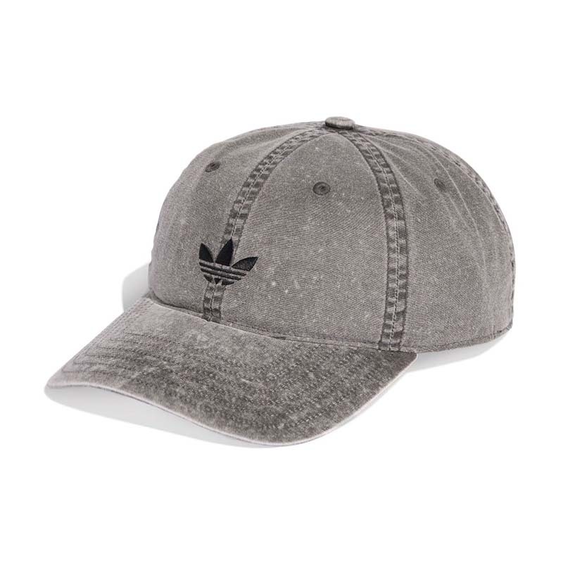 Adidas Baseball Cap Washed 水洗棒球帽 黑色 KE0856 [台灣現貨]
