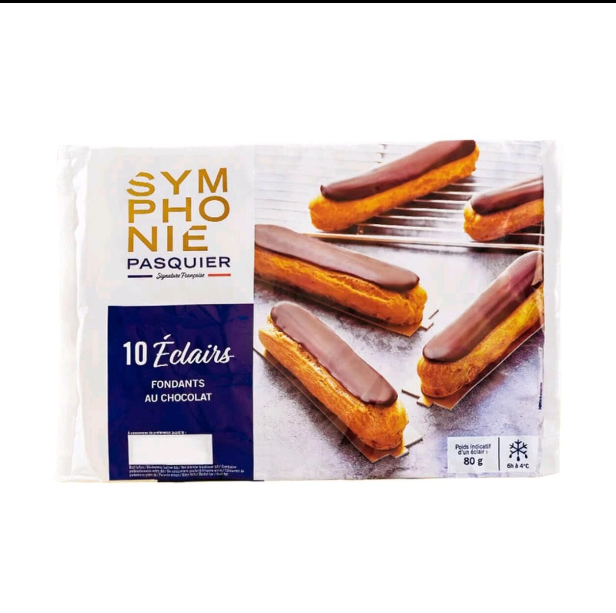 Symphony  法國進口朱古力熔岩泡芙, 800G (10個)