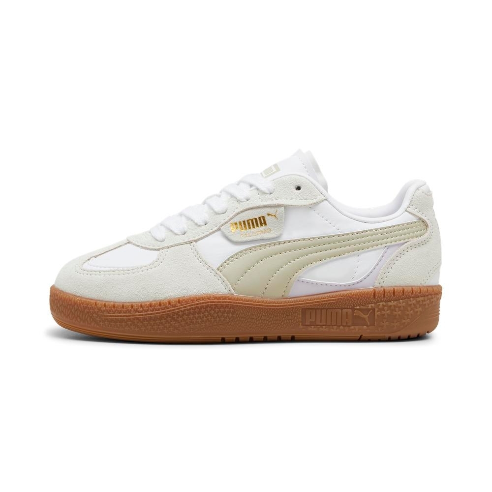 PUMA 休閒鞋 PALERMO MODA 白灰 焦糖底 復古 女 39772702