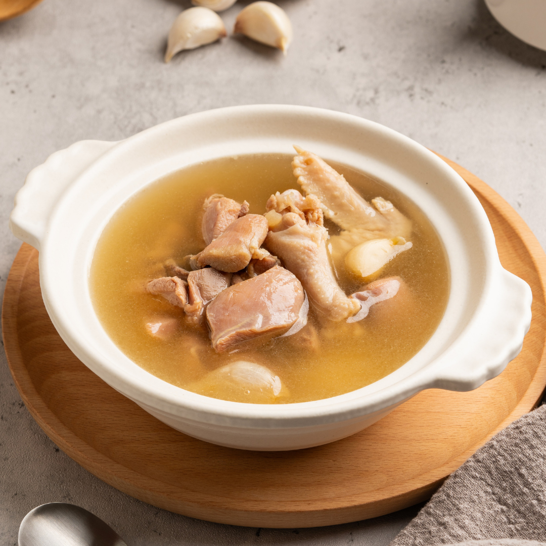 蒜頭雞湯